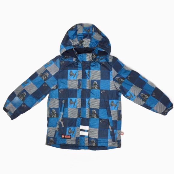 LEGO STAR WARS BOYS PUFFER JACKETS SIZE 4 - Picture 1 of 5